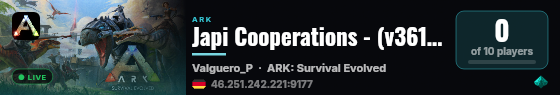 Japi Cooperations - (v361.7) live status badge