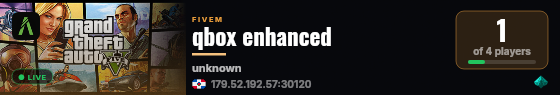 qbox enhanced live status badge