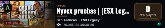 Nyvex pruebas | [ESX Legacy] live status badge