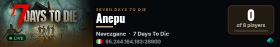 Anepu live status badge