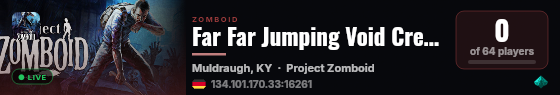 Far Far Jumping Void Crew Stadium Over Ravenswatchwatch in a co live status badge
