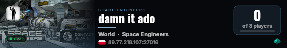 damn it ado live status badge