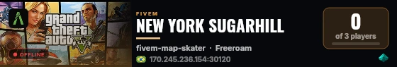 NEW YORK SUGARHILL live status badge