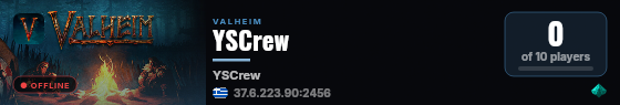 YSCrew live status badge