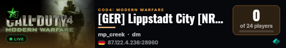 [GER] Lippstadt City [NRW] live status badge