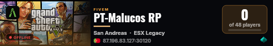 PT-Malucos RP live status badge