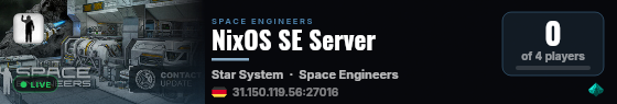 NixOS SE Server live status badge
