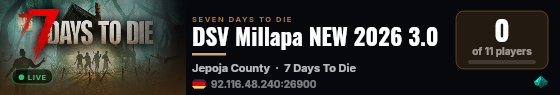 DSV Millapa NEW 2026 3.0 live status badge