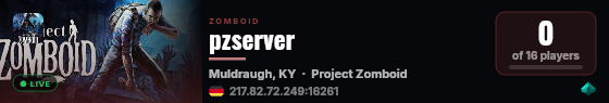pzserver live status badge