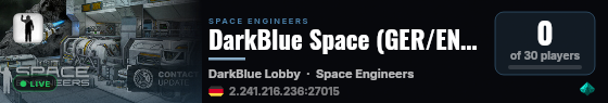 DarkBlue Space (GER/ENG) [PVP/E] live status badge