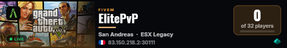 ElitePvP live status badge