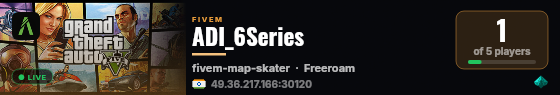 ADI_6Series live status badge