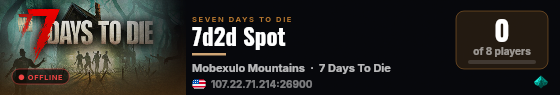 7d2d Spot live status badge