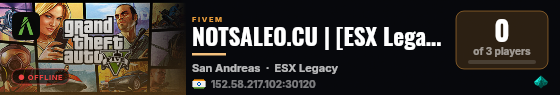 NOTSALEO.CU | [ESX Legacy] live status badge