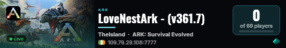 LoveNestArk - (v361.7) live status badge