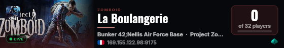 La Boulangerie live status badge