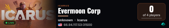 Evermoon Corp live status badge