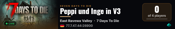 Peppi und Inge in V3 live status badge