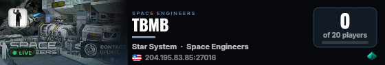 TBMB live status badge
