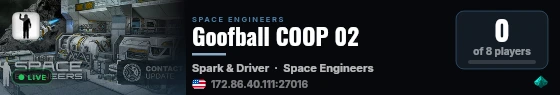 Goofball COOP 02 live status badge