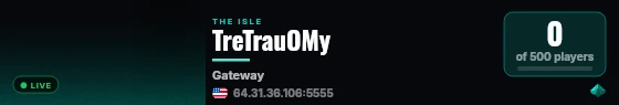 TreTrauOMy live status badge