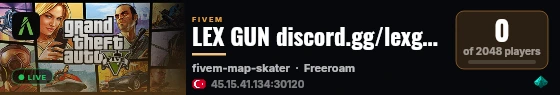 LEX GUN discord.gg/lexgun live status badge
