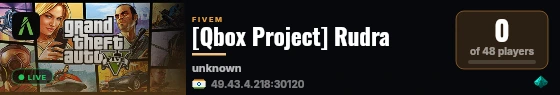 [Qbox Project] Rudra live status badge