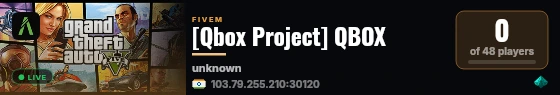 [Qbox Project] QBOX live status badge
