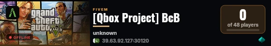 [Qbox Project] BcB live status badge