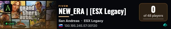 NEW_ERA | [ESX Legacy] live status badge