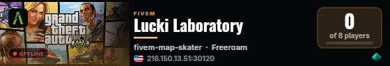 Lucki Laboratory live status badge