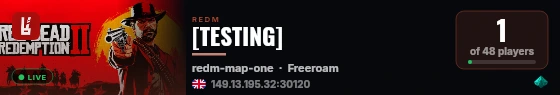 [TESTING] live status badge