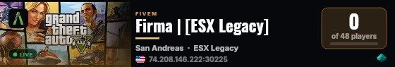 Firma | [ESX Legacy] live status badge