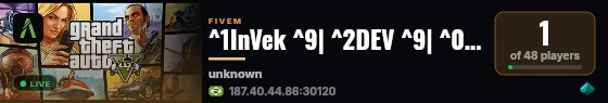 ^1InVek ^9| ^2DEV ^9| ^0discord.gg/InVek live status badge