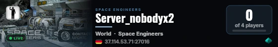 Server_nobodyx2 live status badge