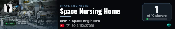 Space Nursing Home live status badge
