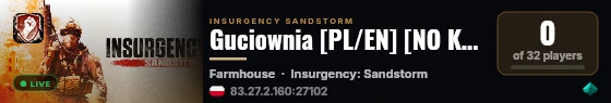 Guciownia [PL/EN] [NO KFC] [GOY ONLY] live status badge