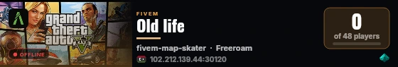 Old life live status badge