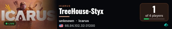 TreeHouse-Styx live status badge