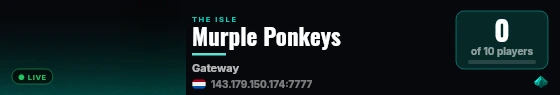 Murple Ponkeys live status badge