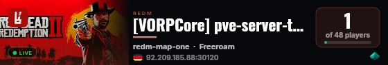 [VORPCore] pve-server-test live status badge