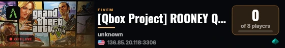 [Qbox Project] ROONEY QBOX TEST live status badge