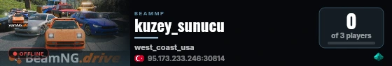 kuzey_sunucu live status badge