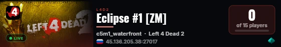 Eclipse #1 [ZM] live status badge