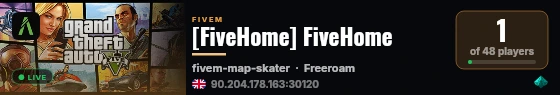 [FiveHome] FiveHome live status badge