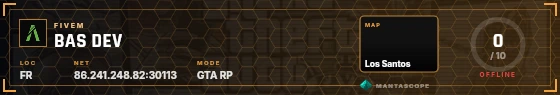 HUD badge preview