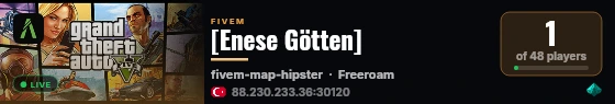 [Enese Götten] live status badge