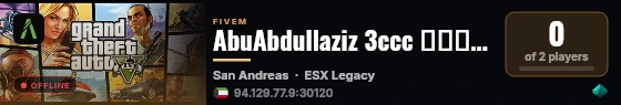 AbuAbdullaziz 3ccc مود شرطه live status badge