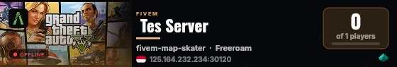  Tes Server live status badge