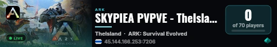 SKYPIEA PVPVE - TheIsland2 Classic X3 NoMod NoTek - (v358.24) live status badge